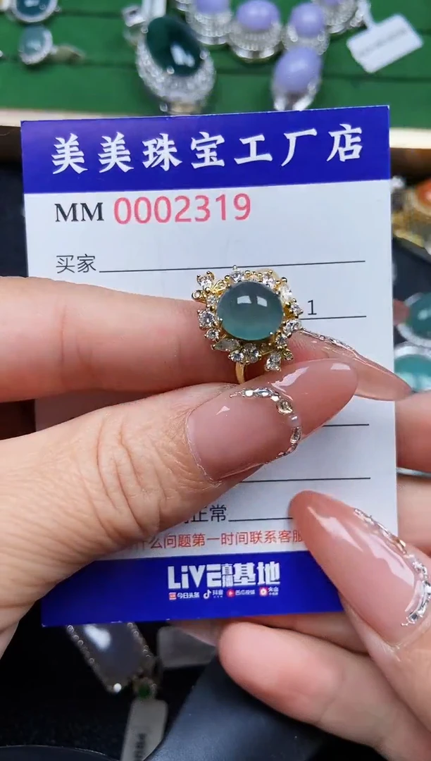 【闪购商品】翡翠颈饰银S925镶嵌2319