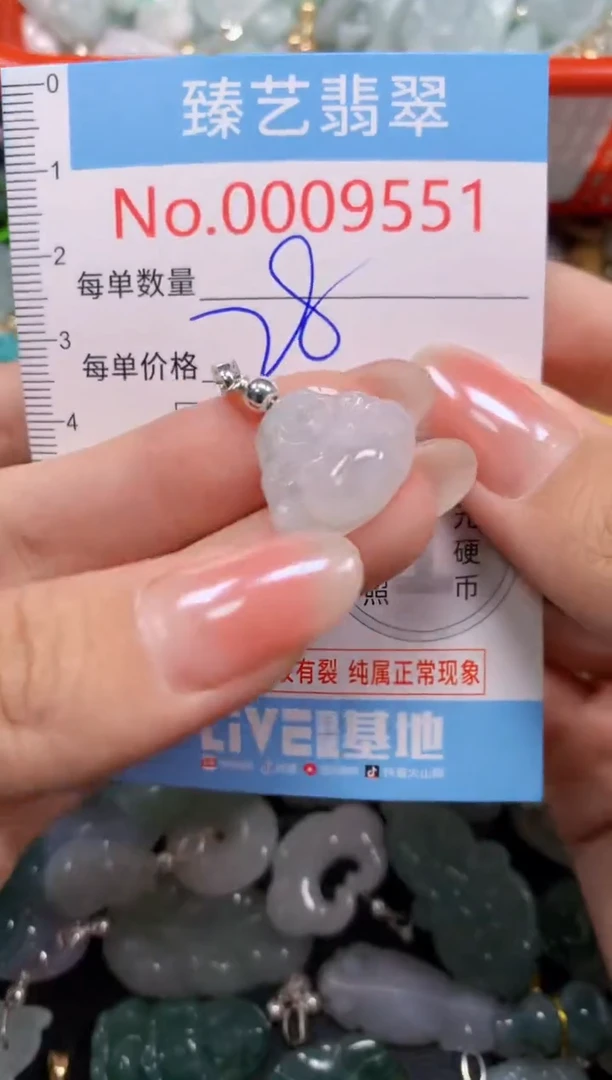 颈饰未镶嵌翡翠9551