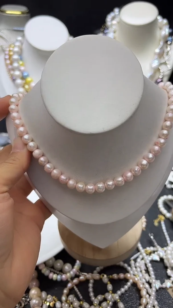 颈饰未镶嵌淡水珍珠多人