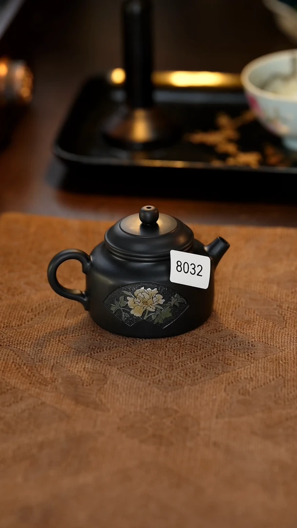 【闪购商品】雲梦茶器紫陶小壶8032