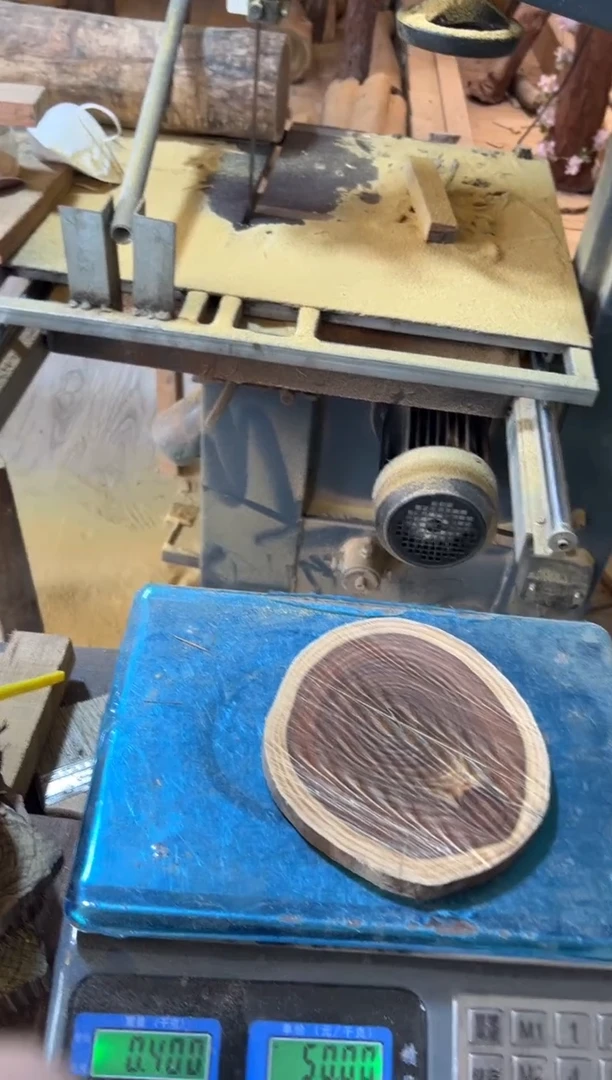 木泰**雕绿檀切片D910