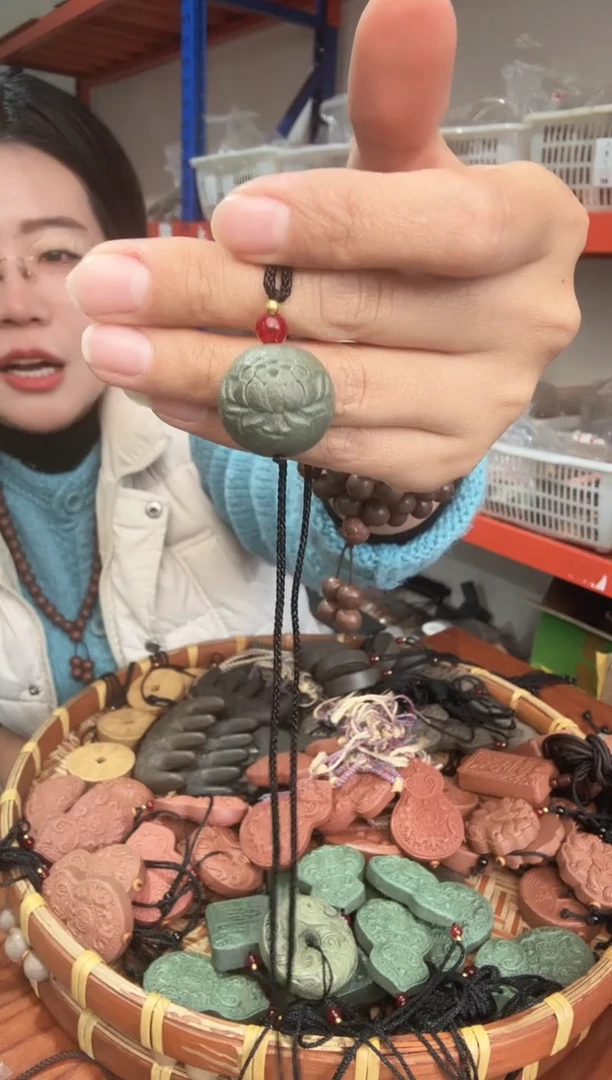 泥塑二苏旧局莲花单珠