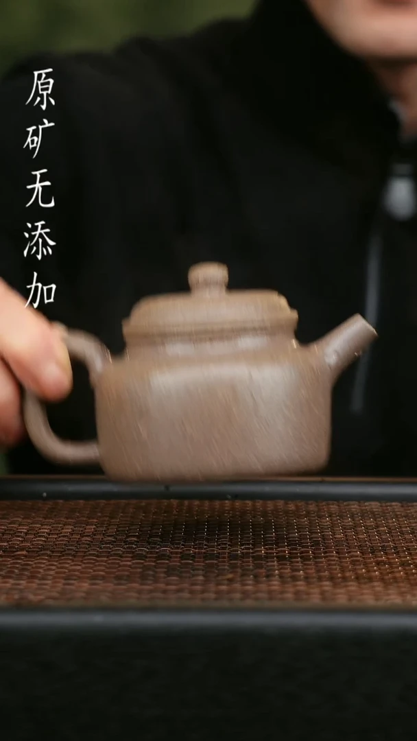 茶壶紫砂宜兴原矿无添加手工壶