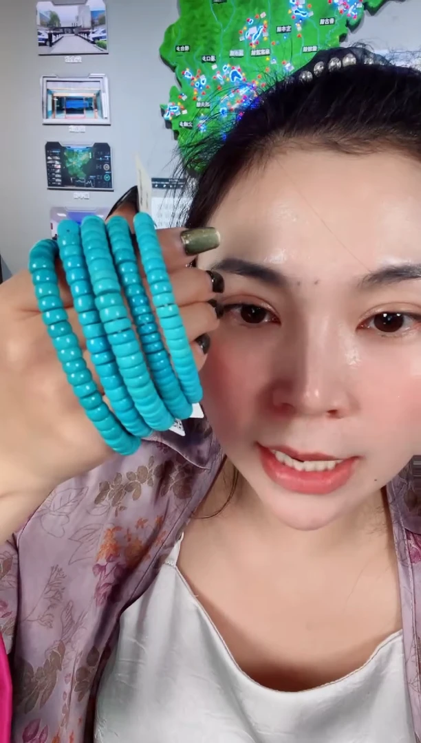 未镶嵌绿松石手串发货一件
