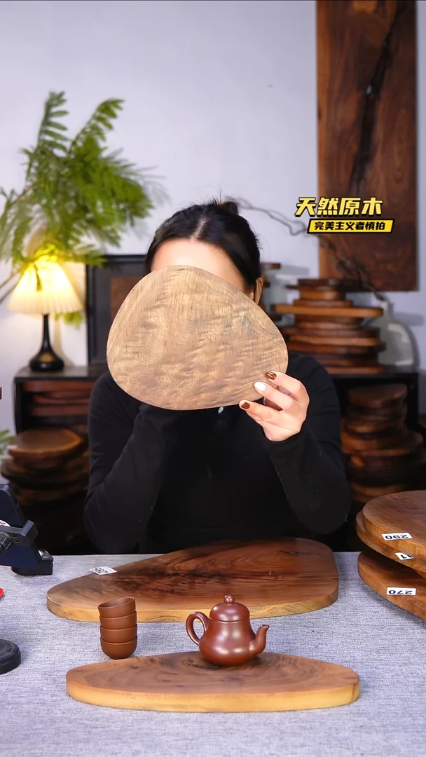 木北美黑胡桃原木.干裂疤结不属于商品质量问题完美主义者慎拍