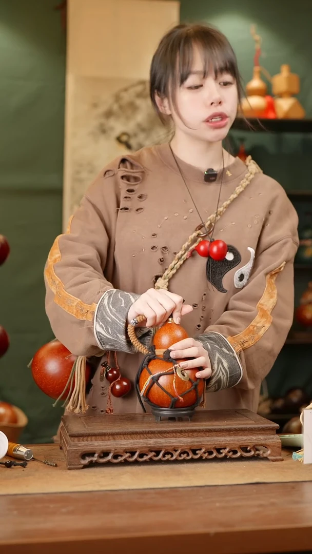 236号精品天然大漆酒葫芦一物一拍~