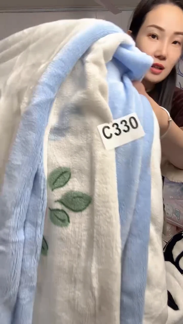 牛奶绒怡***冲330瑕疵被罩