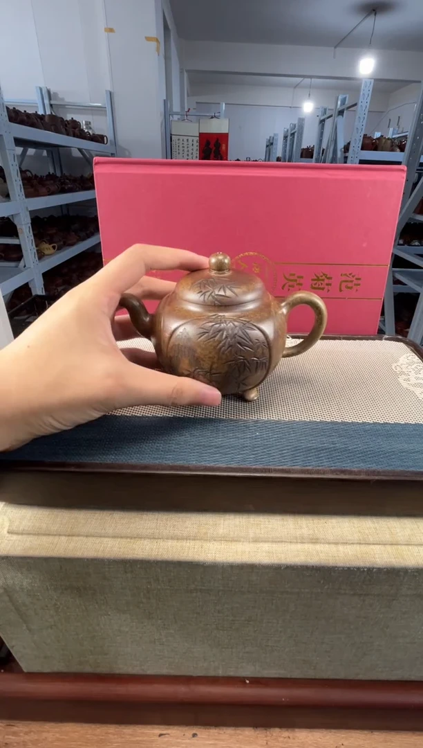 茶壶紫砂85宜兴紫砂300cc