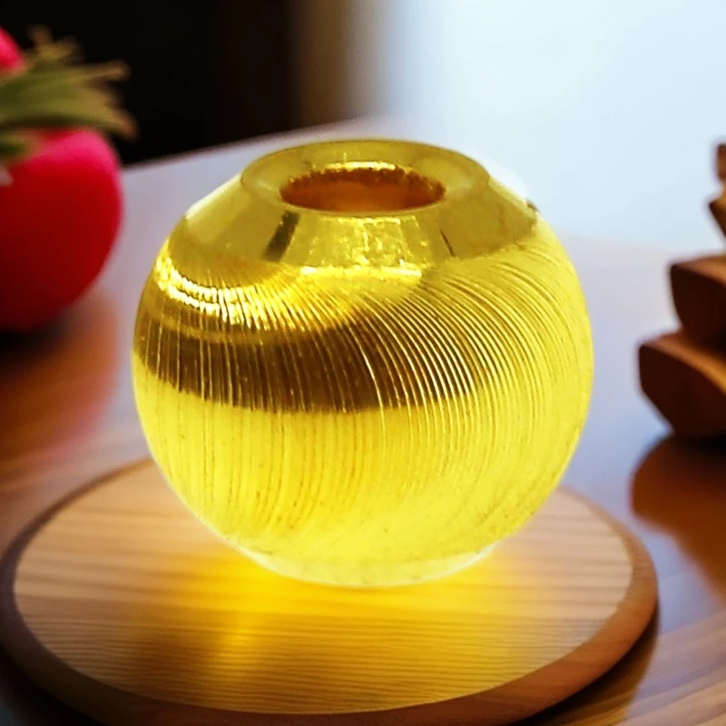 CBAI/菜百HD 足金饰品 猫眼转运珠