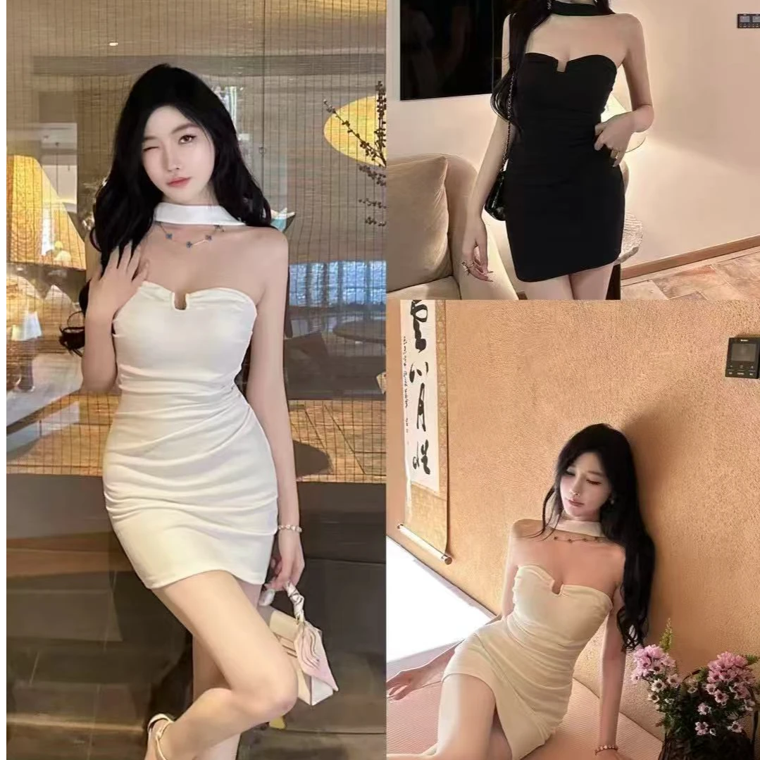 三三【200-255】精品经典辣妹潮流穿搭爆款时尚气质性感修身连衣裙