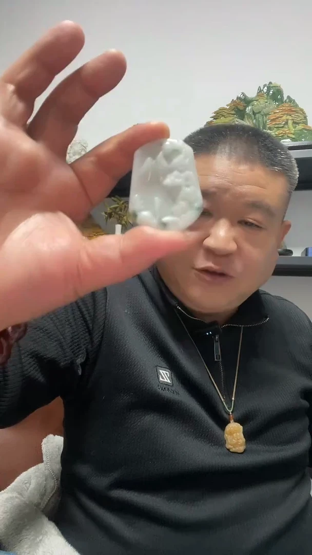 吊坠(赠链)未镶嵌翡翠悟道吊坠