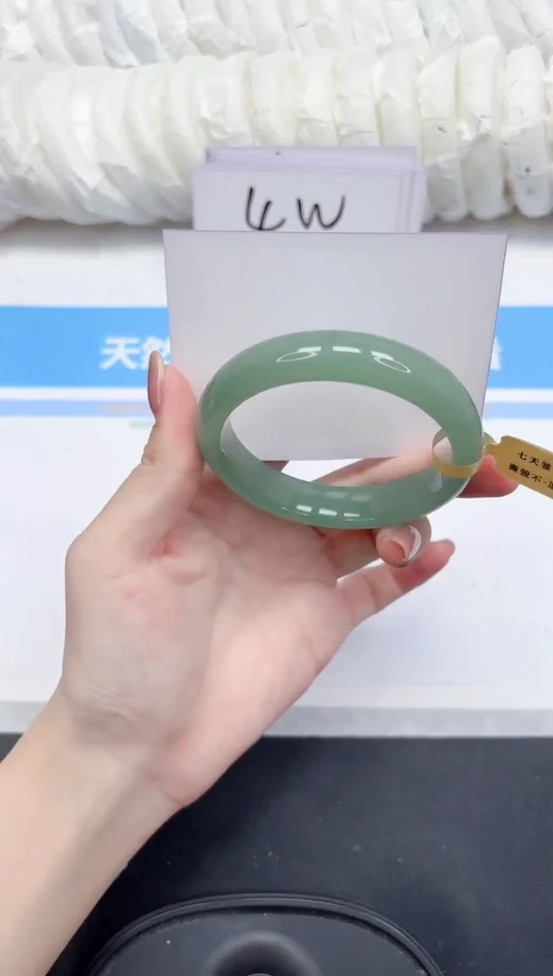 未镶嵌手镯石英质玉178-56-送女友