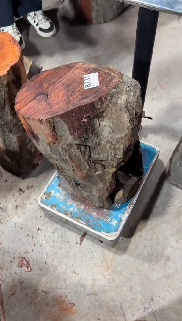 紫檀木类端景台木*赞比亚血檀 非洲紫檀