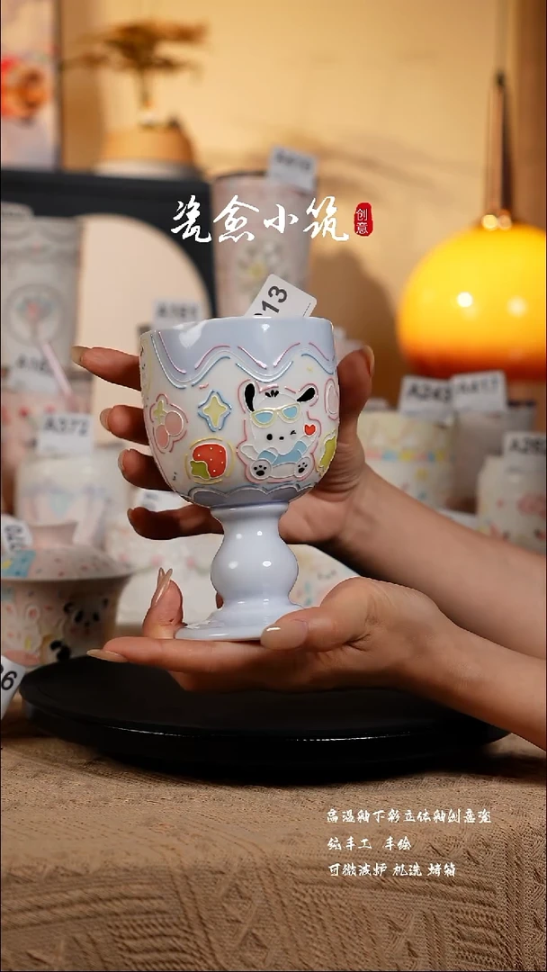 景德镇高温釉下彩创意瓷