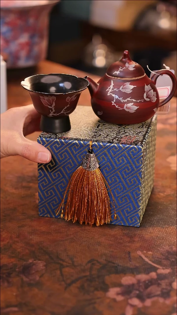 【闪购商品】陶瓷茶具（无礼盒无茶盘）@@A10488