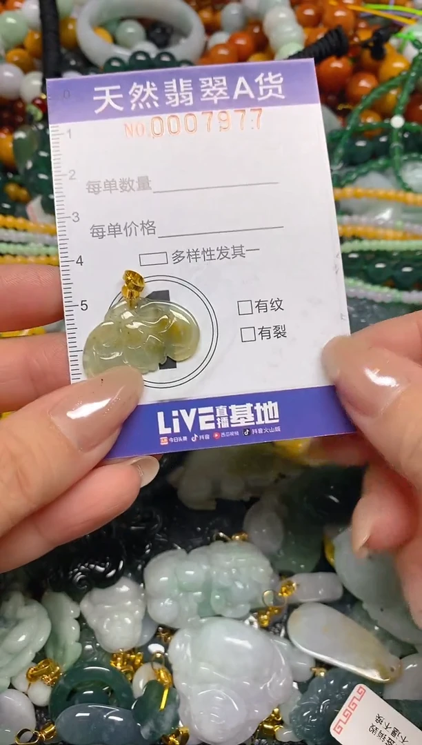 颈饰未镶嵌翡翠闪购0007977