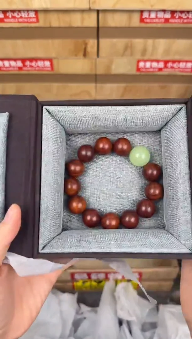 慈木器文玩阁血檀夜明珠链接@@sp060