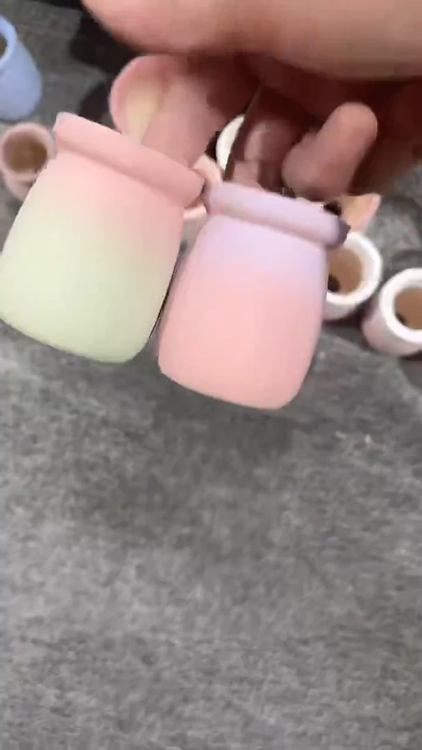 麦饭石粗陶多肉花盆口径3.5*5