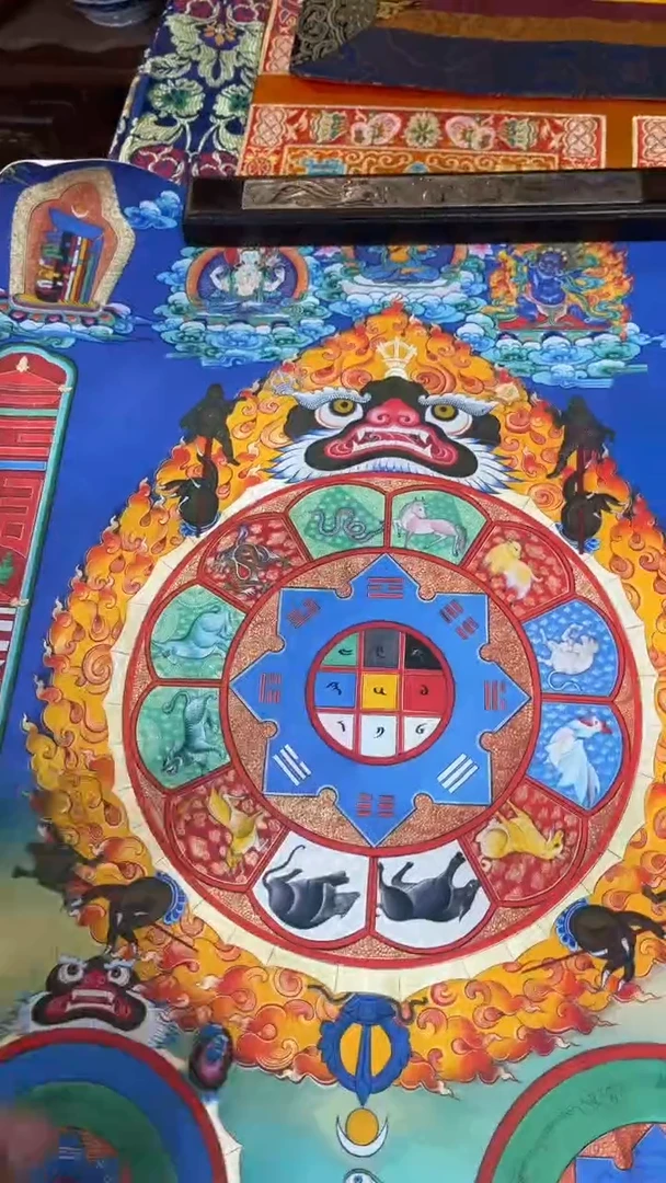 直播精选唐卡 编号0055