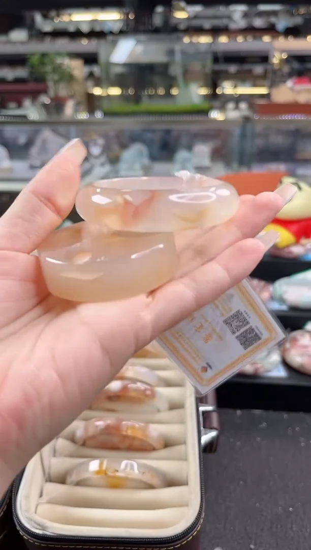 未镶嵌手镯石英质玉53圈口 （赠品镯心）3648398