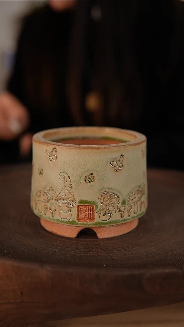 【闪购商品】红陶2-2-078默认有瑕口7.5