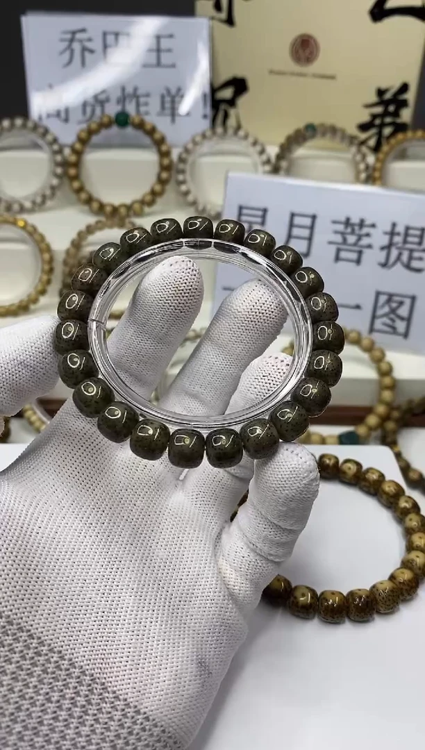 手串星月菩提一物一图-W14-173
