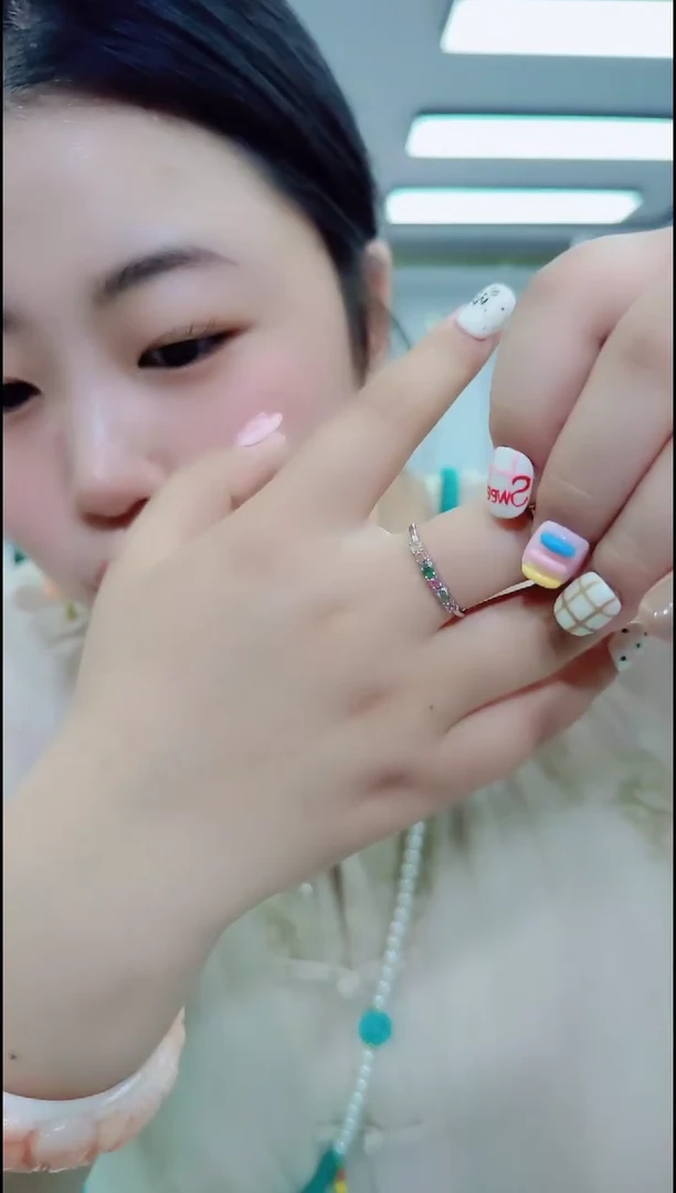 合金颈饰碧玺1002碧玺戒指