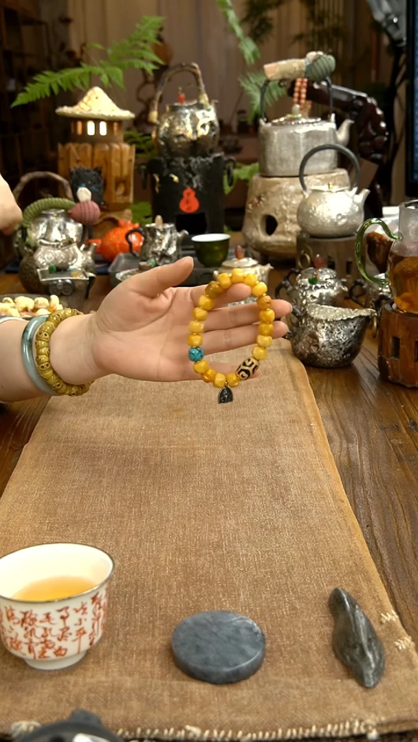 牛骨龟背单圈茶道配零