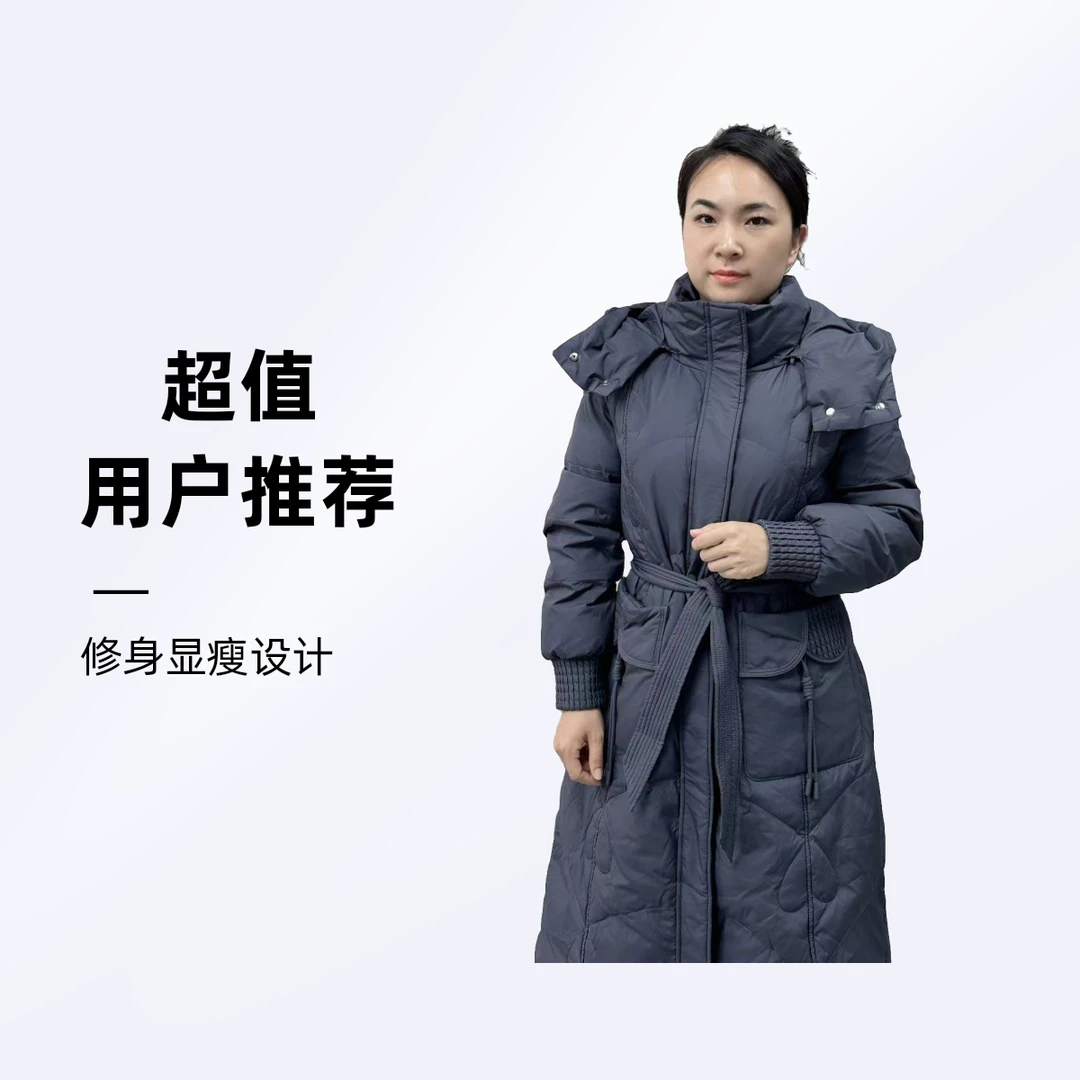 人造皮草 女款常规款女立领毛领连帽中长款保暖千金风