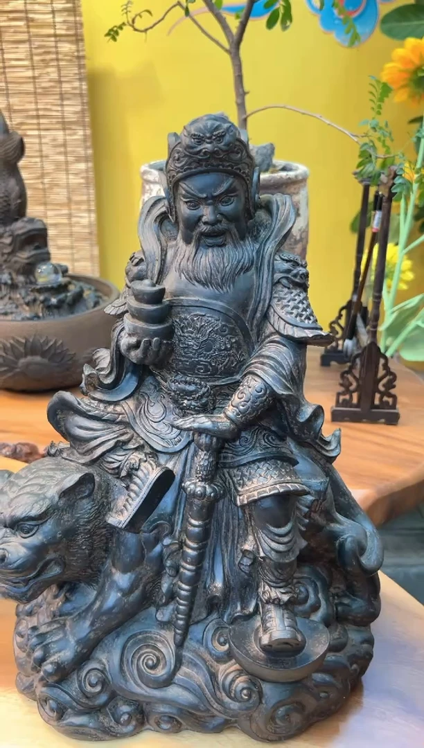 陶土【合成青石】财神驾到
