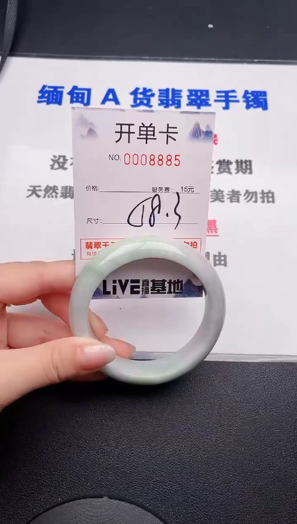 未镶嵌手镯翡翠85