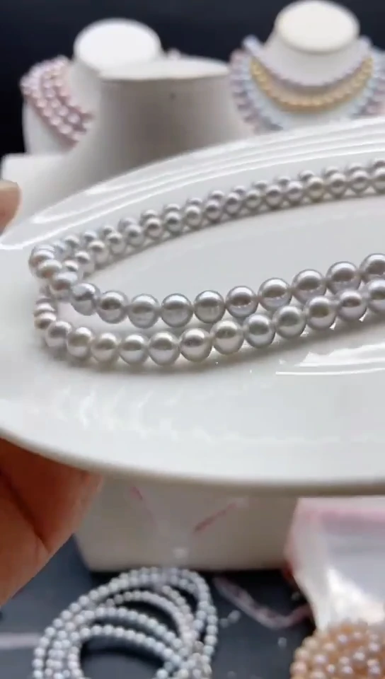 淡水珍珠未镶嵌颈饰1