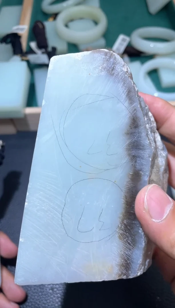 定制和田玉平安扣37