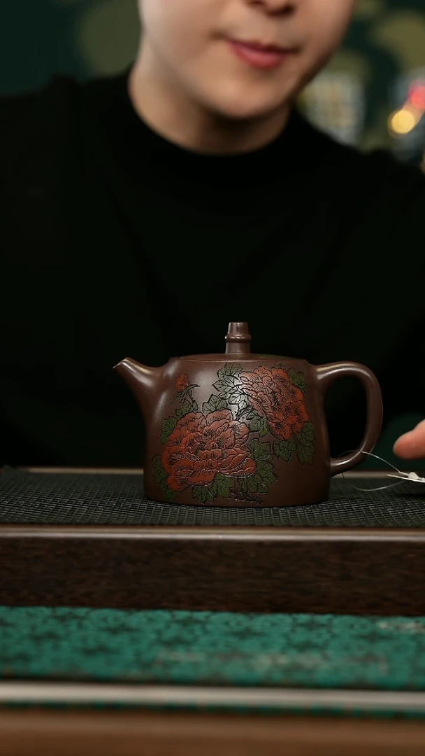 【闪购商品】紫砂茶壶宜兴原矿 手工 紫砂壶容量350CC