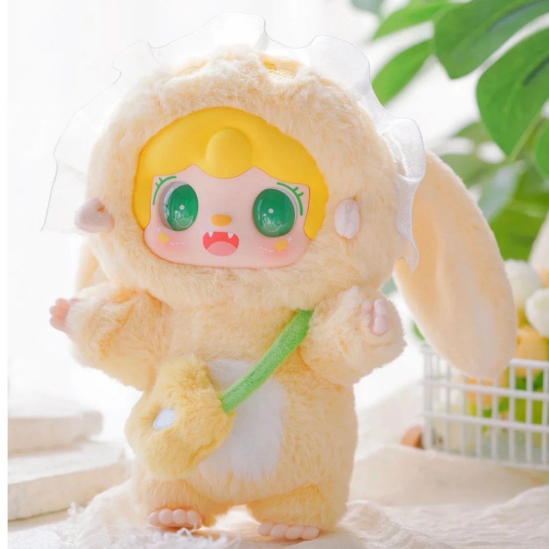 【隐藏车】新品氧氧yooki温暖小兔毛绒盲盒卧室温馨可爱装饰品摆件