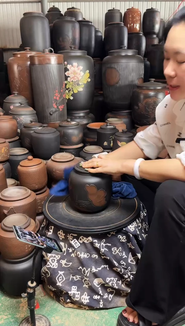罐完品 茶叶罐 冬瓜 荷花