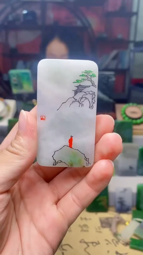 独山玉未镶嵌颈饰88