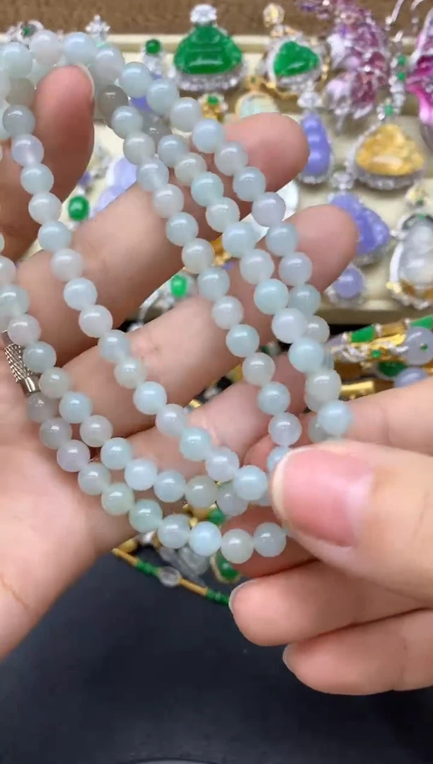 【闪购商品】翡翠手链未镶嵌54-中国好珍宝