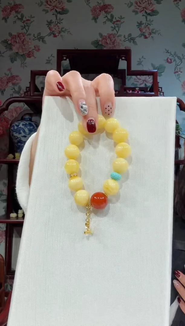 【闪购商品】蜜蜡手串未镶嵌 蜜蜡 手串