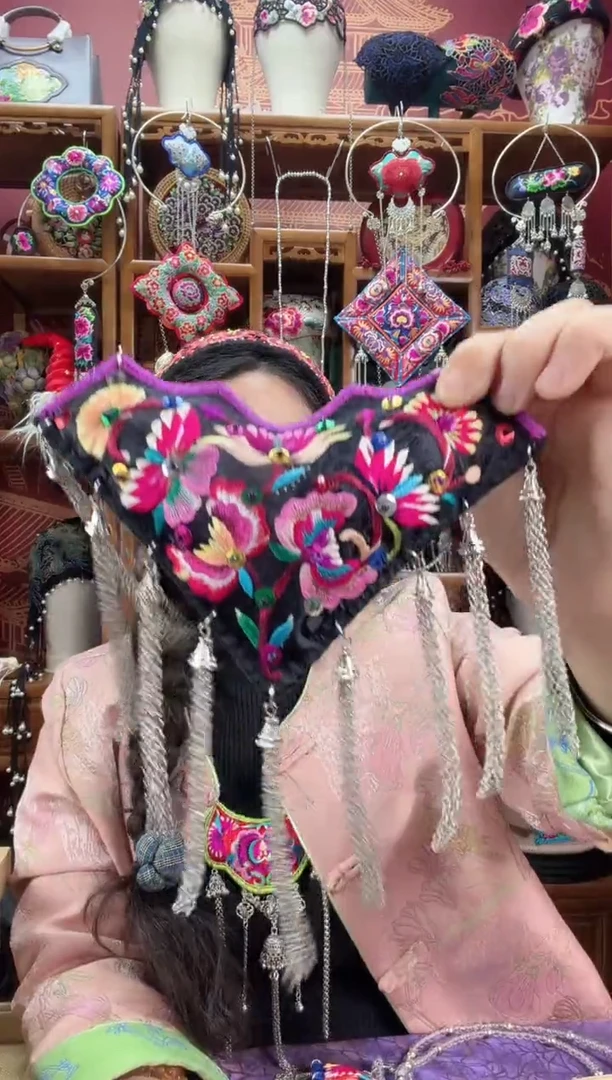 刺绣动*斜跨甜甜家