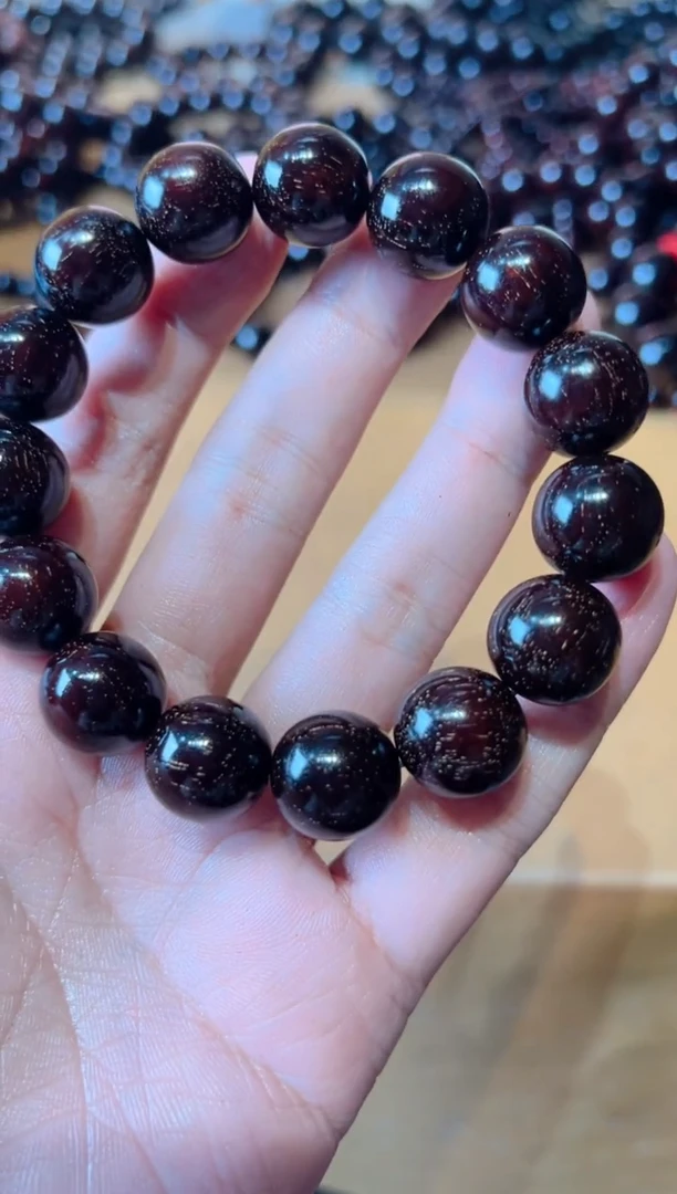 【闪购商品】小叶紫檀手串/手链15泥料满星36克以上