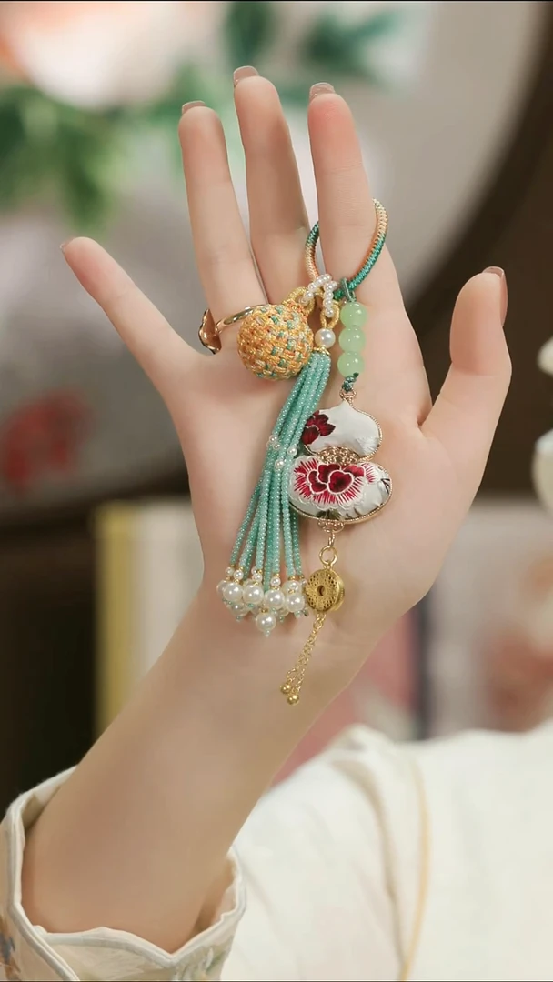 刺绣湘传礼纯手工挂件