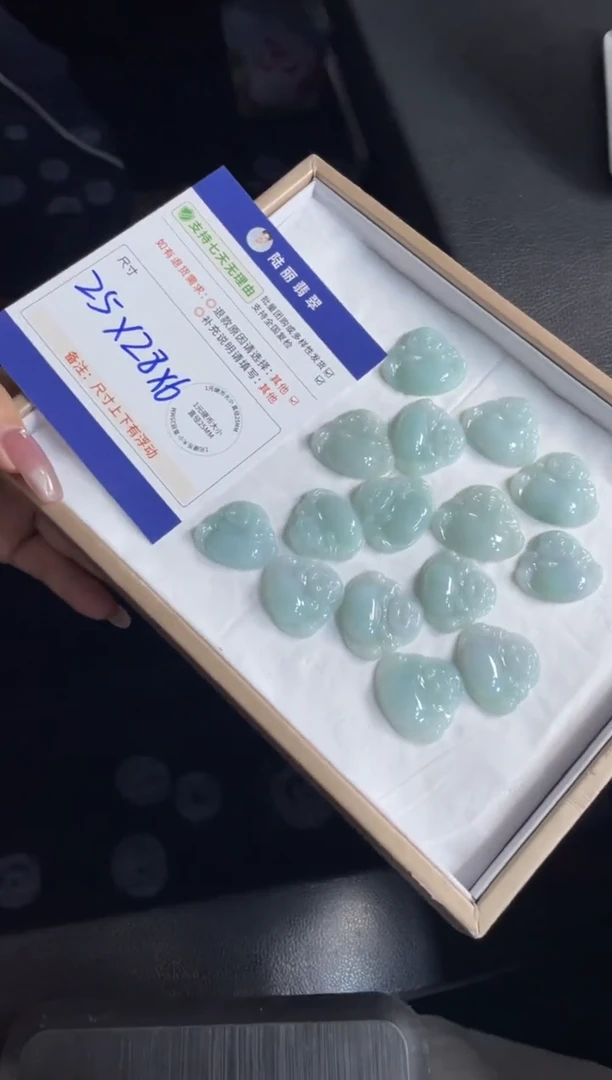 未镶嵌挂件翡翠佛公多样性发其一CP配绳5