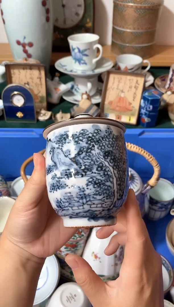 瓷片用****8一对瓷器中古商品谨慎参拍