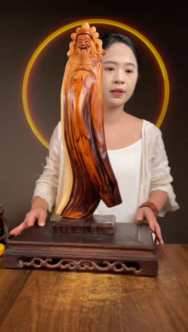 柏木（崖柏）手工摆件,先抢先得! 编号:265