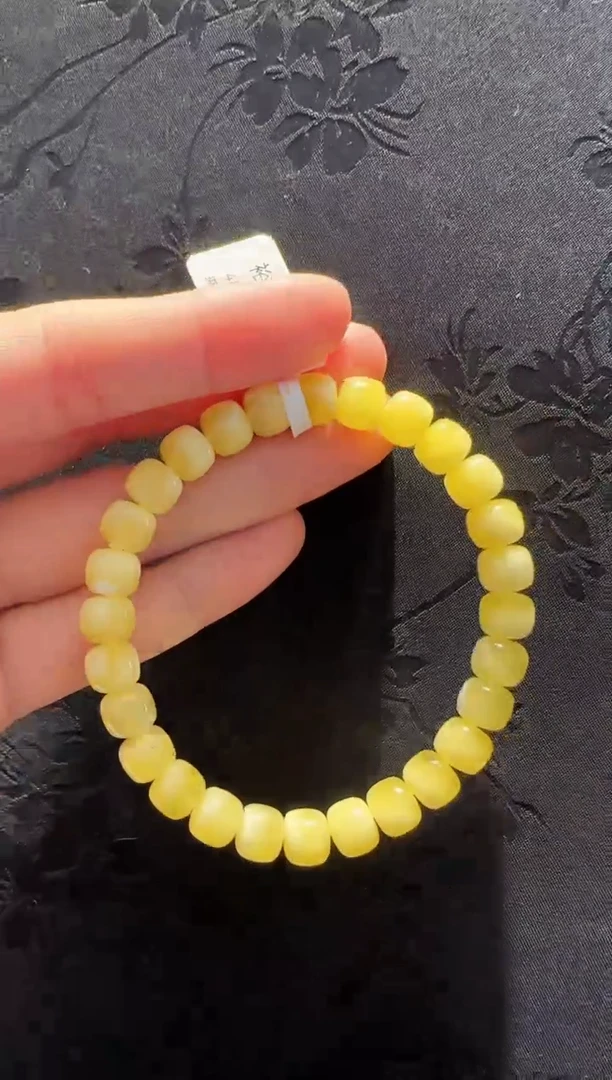 手串蜜蜡未镶嵌素圈款