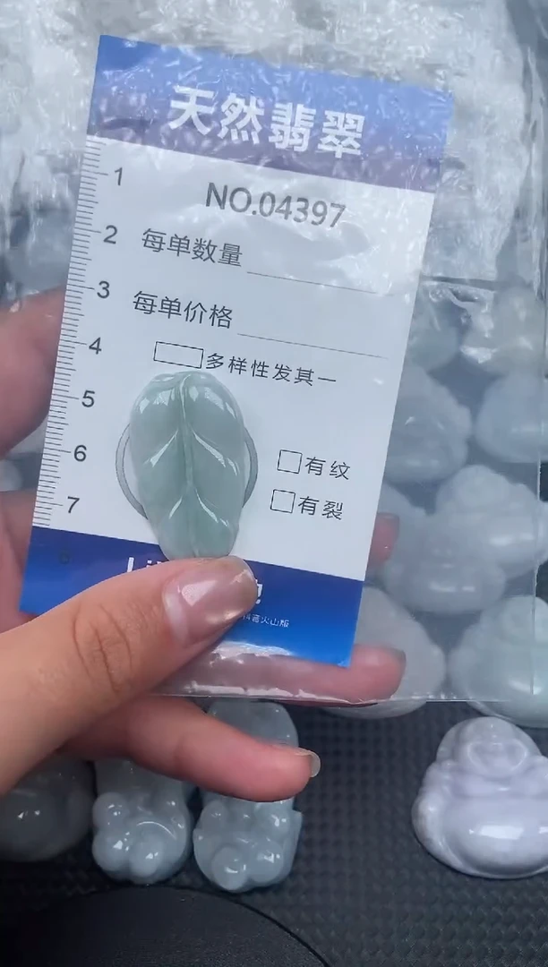 颈饰未镶嵌翡翠纯天然A货翡翠4397