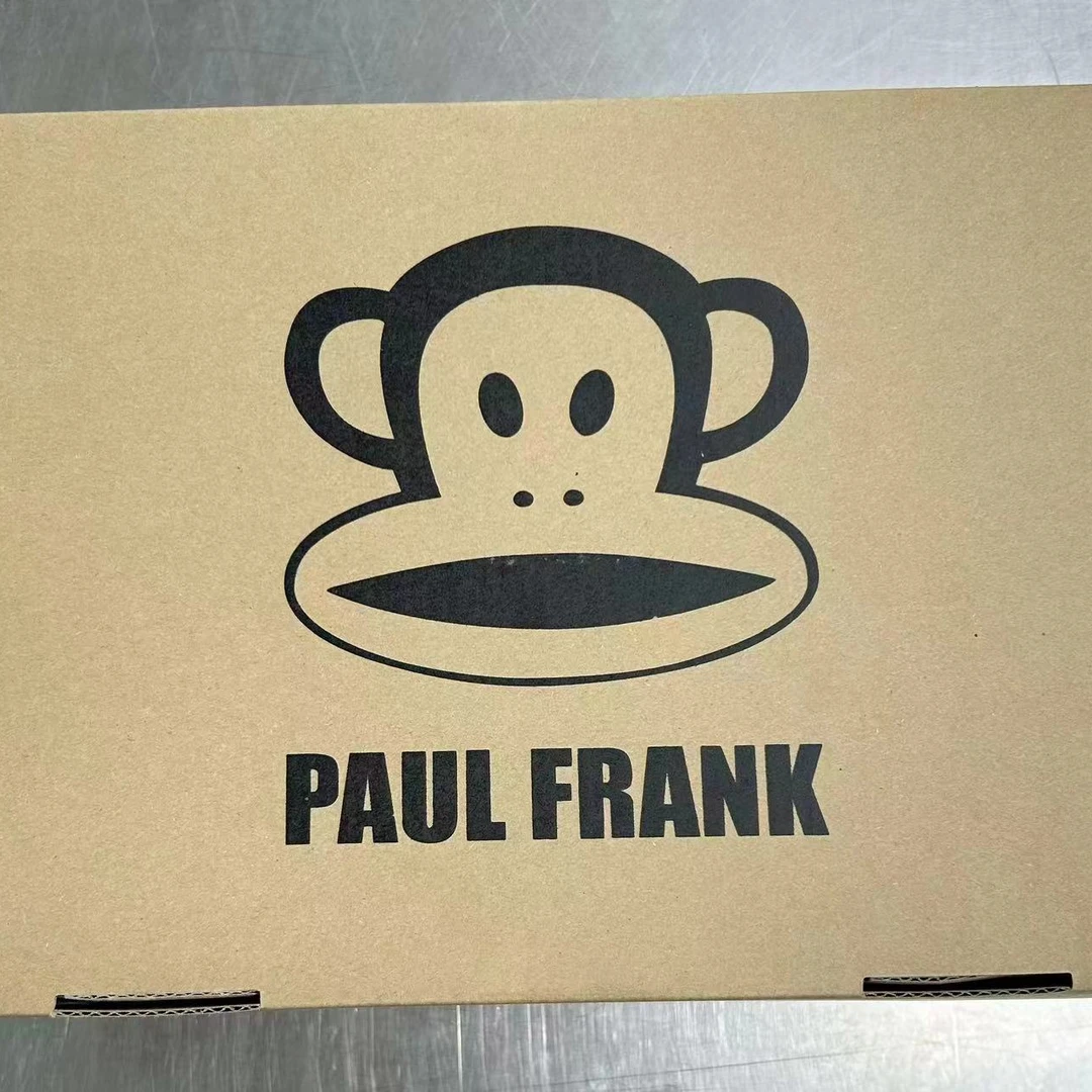 【P8】65388/75388大嘴猴盒子侧标印花情侣凉拖一字拖【试板】