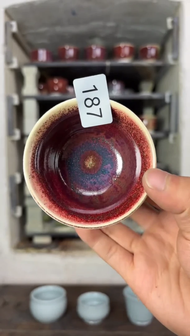 【闪购商品】摆件钧瓷窑变精品茶器