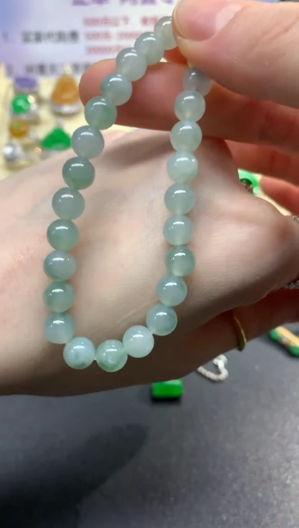 未镶嵌手串翡翠手串|300+25